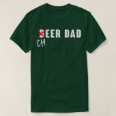 Funny Beer Cheer Dad T-Shirt (Design vorne)