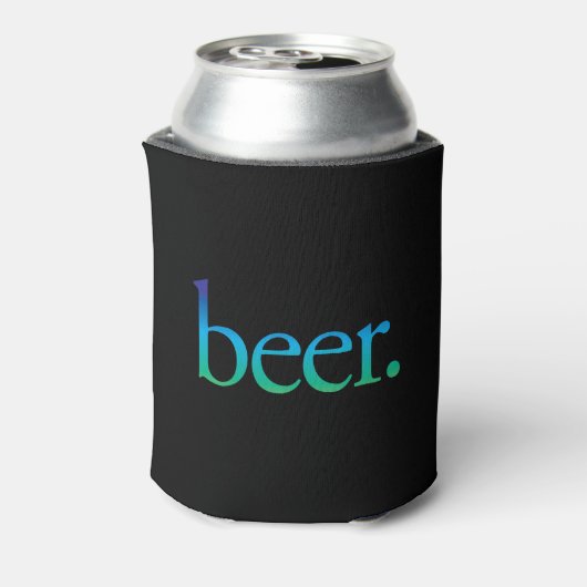 Funny Beer Custom Can Cooler, Bier Coozie Dosenkühler (Kanne Rückseite)