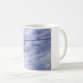 Funny beer die hangt te drogen. kaffeetasse (VorderseiteRechts)