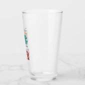 Funny Beer Drinker Humors Party Time Glas (Links)