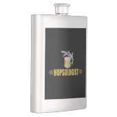 Funny Beer Hopsologin Flachmann (Rechts)