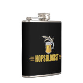Funny Beer Hopsologin Flachmann (Rechts)