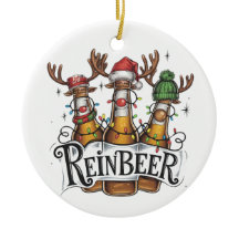 Funny Beer Keramik Ornament