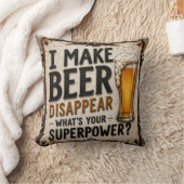 Funny Beer  Kissen (Decke)
