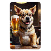 Funny Beer Lover Dog Beer Kühlschrankmagnet Magnet (Vertikal)