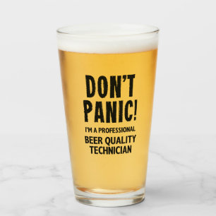 Funny Beer Lover Glas