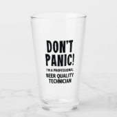 Funny Beer Lover Glas (Vorderseite)