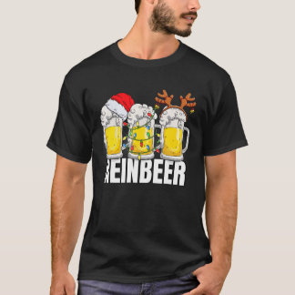 Funny Beer Lover Xmas Weihnachten Brewdolph The Re T-Shirt