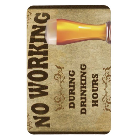 Funny Beer Magnet (Vertikal)