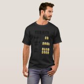 Funny Beer Math T Shirt (Vorne ganz)