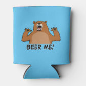 Funny Beer Me Bear Dosenkühler (Vorderseite)