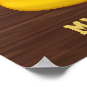 Funny Beer Me Drink Spaß | Bar für benutzerdefinie Poster (Ecke)