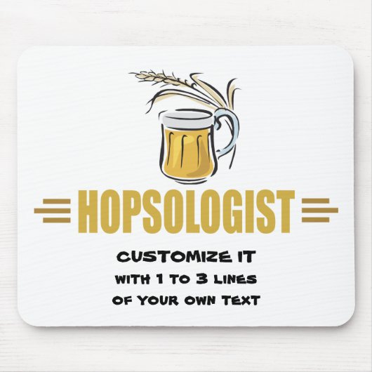 Funny Beer Mousepad (Vorne)