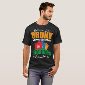 Funny Beer Neighborhood Neighbor T-Shirt (Vorne ganz)