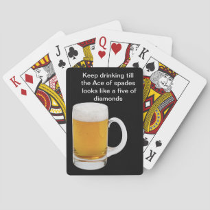 Funny Beer Playing Cards Spielkarten