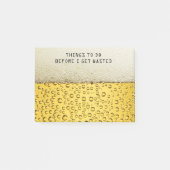 Funny Beer Post-it-Post-it®-Notizen Post-it Klebezettel (Vorderseite)