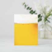 Funny Beer Postcard Postkarte (Stehend Vorderseite)