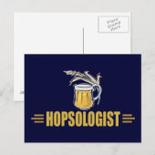 Funny Beer Postkarte (Vorne/Hinten)