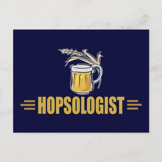 Funny Beer Postkarte (Vorderseite)