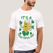 Funny Beer Pun St. Patrick's Day T-Shirt (Vorderseite)