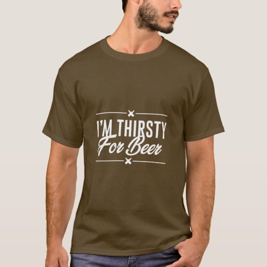 Funny Beer Quotes T- T-Shirt (Vorderseite)