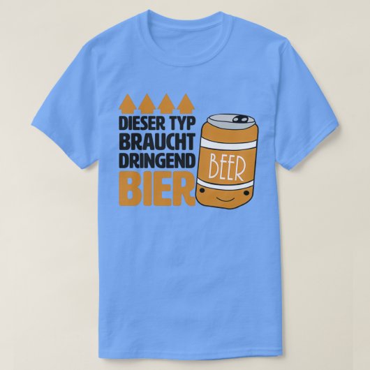 Funny Beer Sprichwort für Menx27s Abend 1 T-Shirt (Design vorne)
