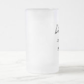 Funny beer steins einzigartige Spaß Geschenke Idee Mattglas Bierglas (Mittel)