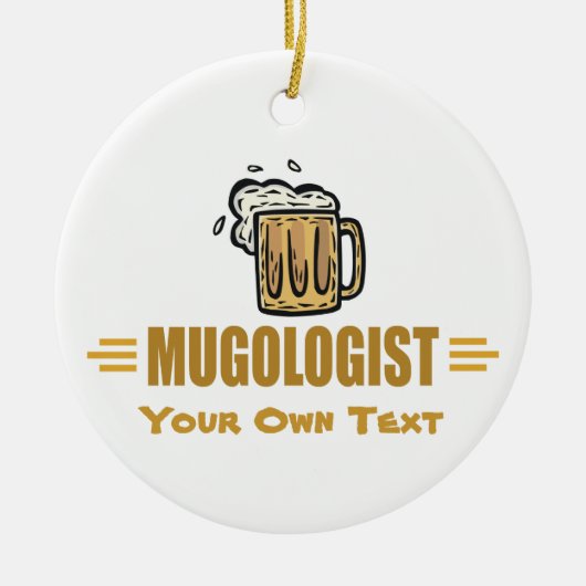 Funny Beer Tasse Keramikornament (Vorne)