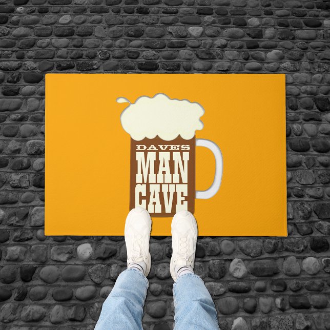 Funny Beer Tasse Man Cave Fußmatte (Von Creator hochgeladen)