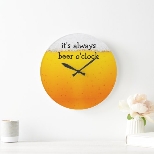 Funny Beer Theme Wall Uhren (Zuhause)