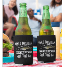 Funny Beer Walleye Angelpuff