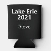 Funny Beer Walleye Angelpun kann kühlen Dosenkühler (Rückseite)