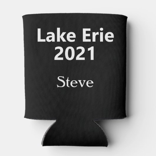 Funny Beer Walleye Angelpun kann kühlen Dosenkühler (Rückseite)