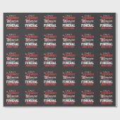 Funny Beerdigung Direktor Frau Mortician Mama Geschenkpapier (Flach)