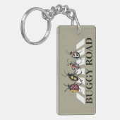 Funny Beetles Schlüsselanhänger (Vorderseite links)