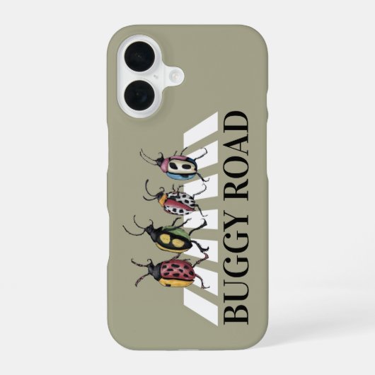 Funny Beetles TelefonCase iPhone 16 Hülle (Rückseite)