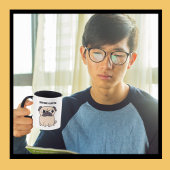 Funny Before Coffee After Coffee Mops Tasse