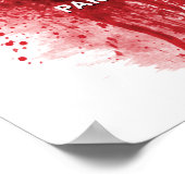 Funny 'Behalt Calm, I'm a Paramedic' 12 x 12 Poste Poster (Ecke)