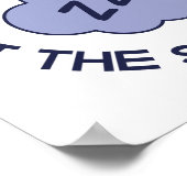 Funny "Behalt The Dream Alive" Poster (Ecke)