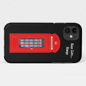 Funny Behalte Calm London Telefonkabine Case-Mate iPhone Hülle (Rückseite (Horizontal))