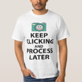 Funny Behalte Fotograf Spaß T-Shirt (Vorderseite)