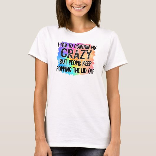 Funny behalte oder entwirft Ihr eigenes T-Shirt (Vorderseite)
