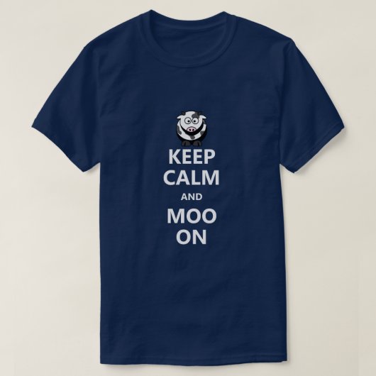 Funny Behalten Calm Pun Funny T-Shirt (Design vorne)