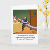 Funny Behalten in Touch Blank Grußkarte Karte (Gelbe Blume)