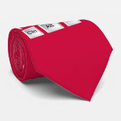 Funny Behalten Ruhe und drücken Sie Kontrolle Alt Krawatte (Gerollt)