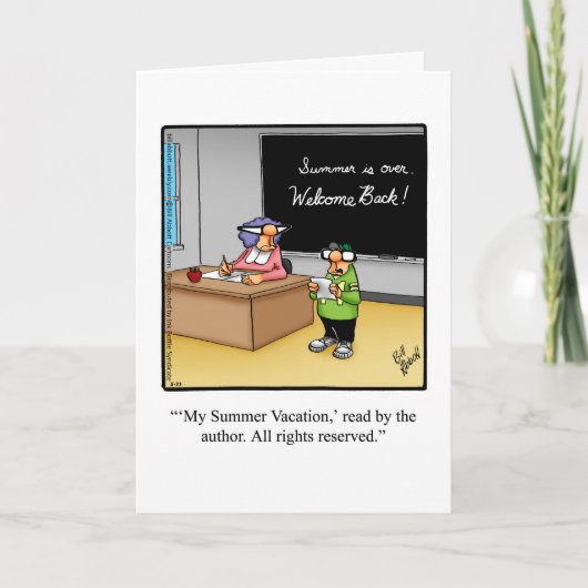 Funny Behaltend in Touch Grußkarte Karte (Vorderseite)