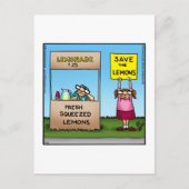 Funny Behaltend in Touch Postkarte (Vorderseite)