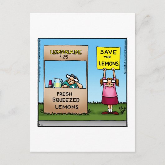 Funny Behaltend in Touch Postkarte (Vorderseite)