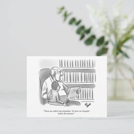 Funny Behaltend in Touch Spaß Postkarte (Stehend Vorderseite)