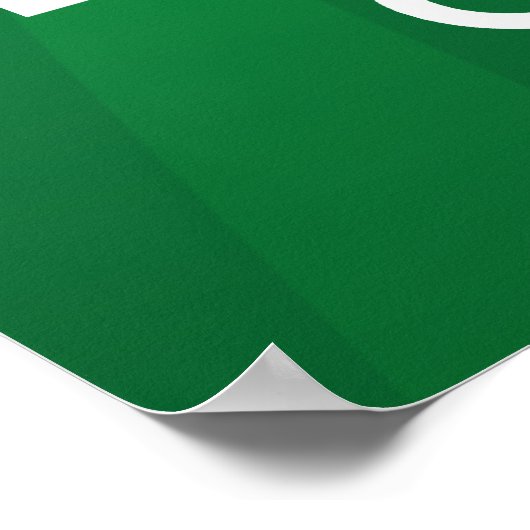 Funny Behielt Calm and Drink On St Patrick Poster (Ecke)